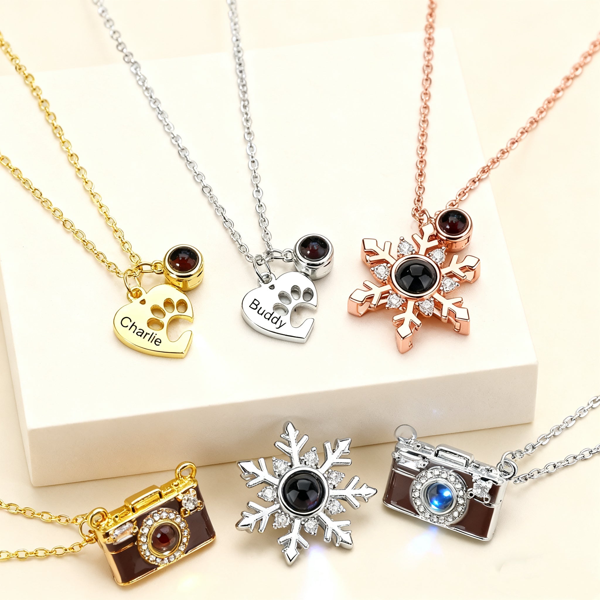 Custom Projection jewelry