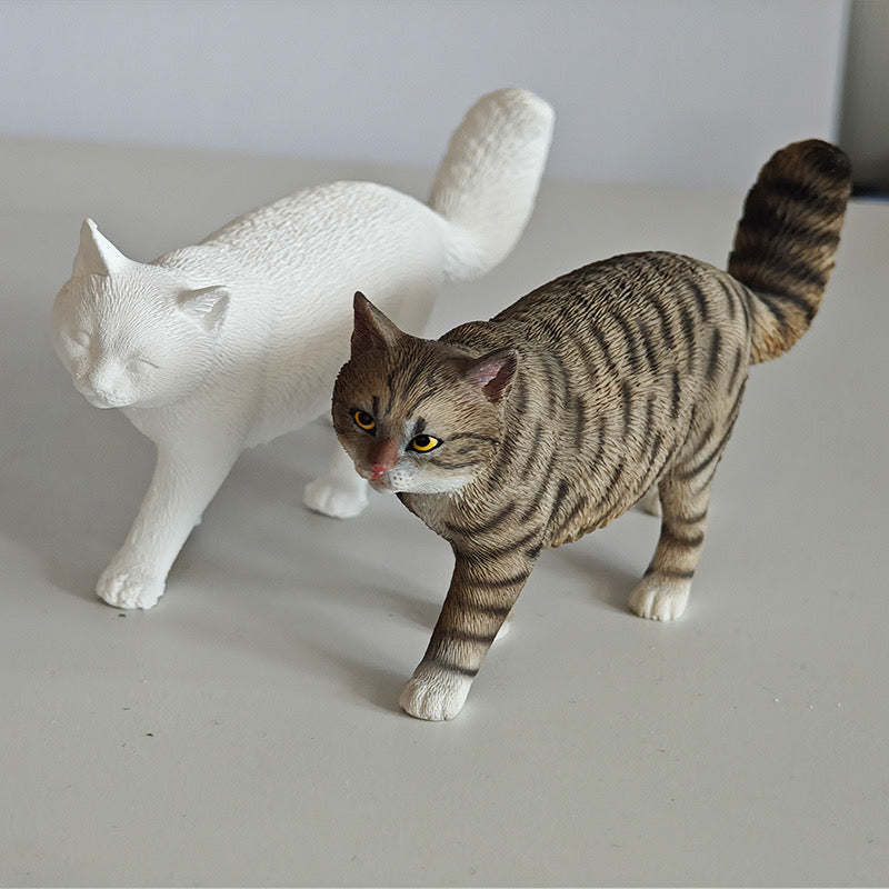 Custom Hand-Painted Pet Plaster Full-Body Sculpture