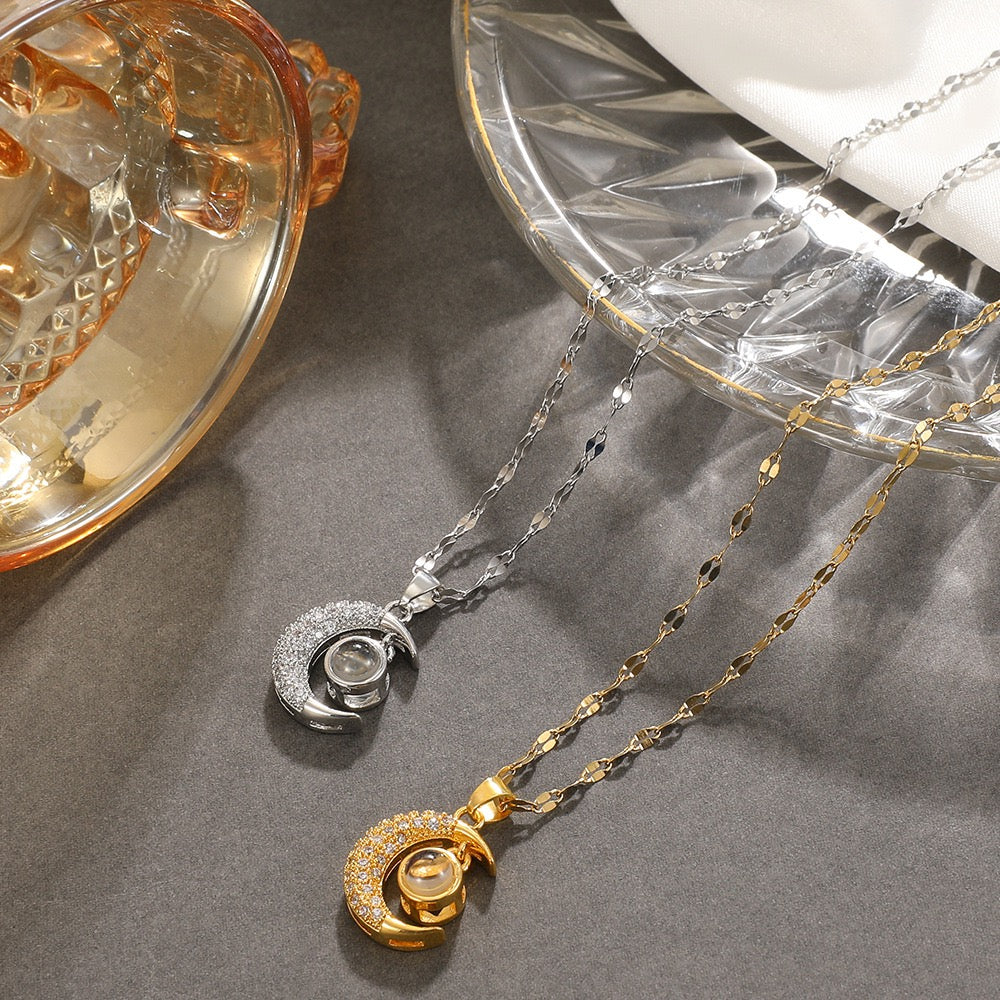 「Moonlight Treasure」Custom Projection Necklace