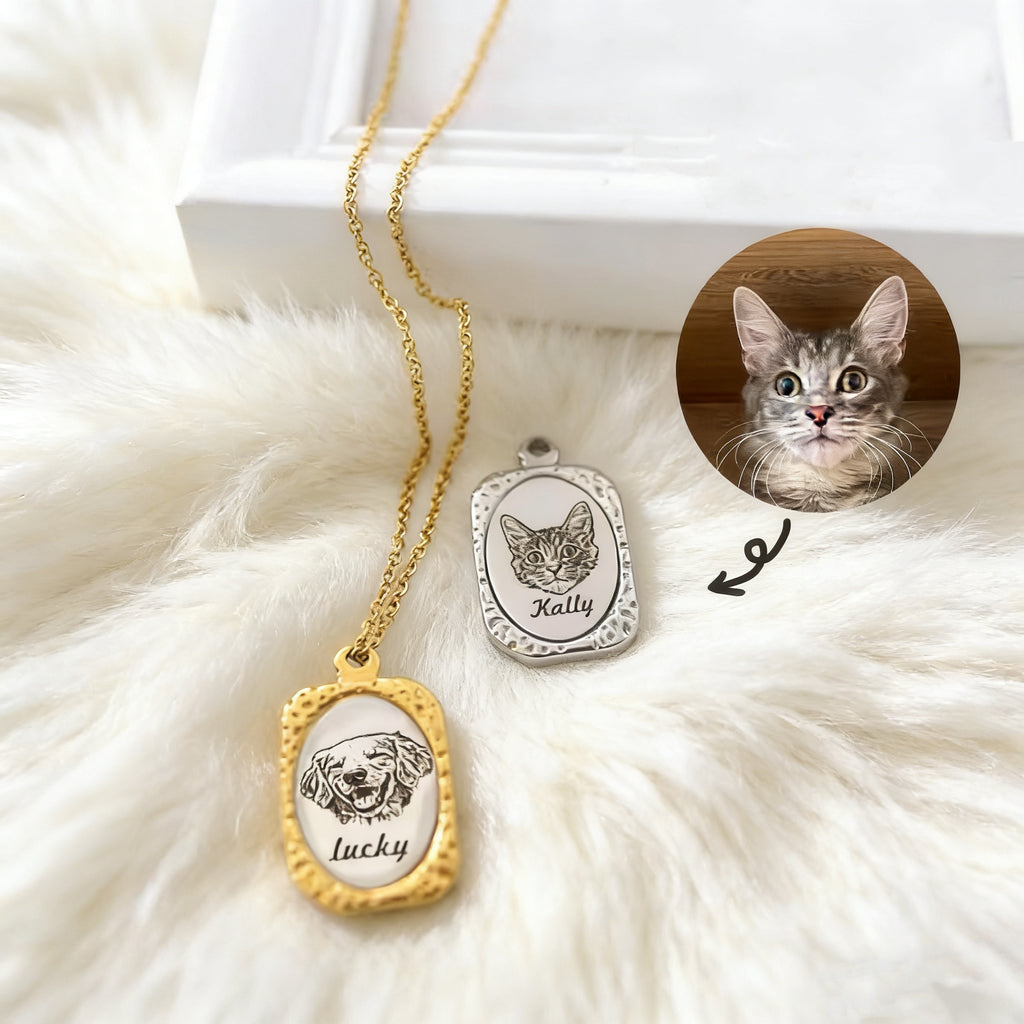 「Exclusive Memory」Custom Engraved Necklace