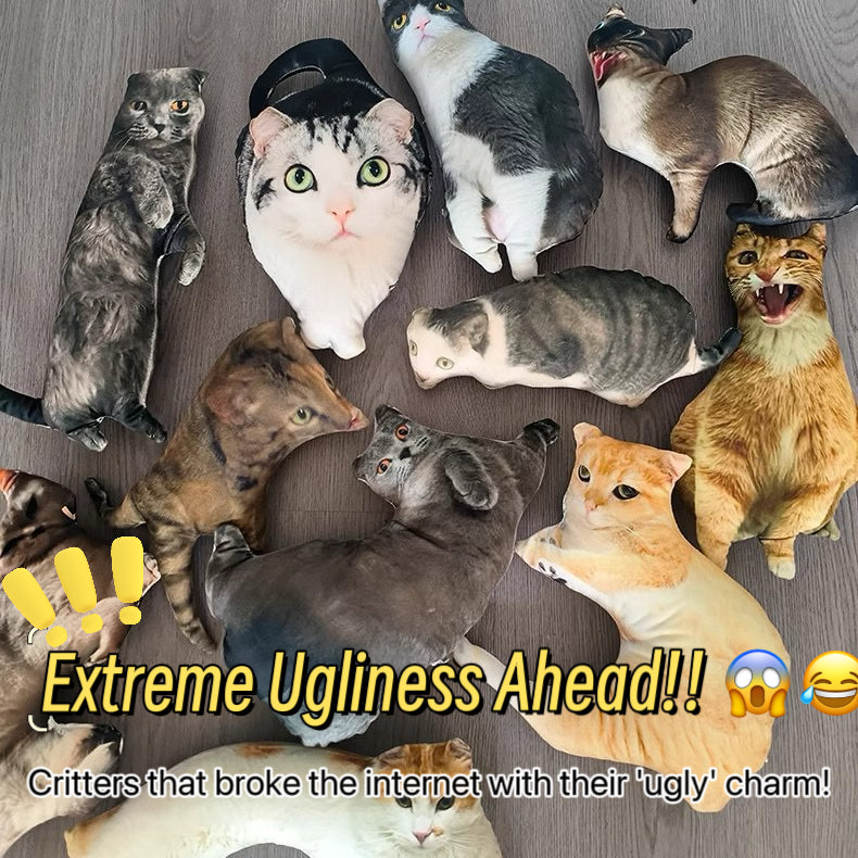 Photo Custom Hilariously Ugly Pet-Shaped Pillow