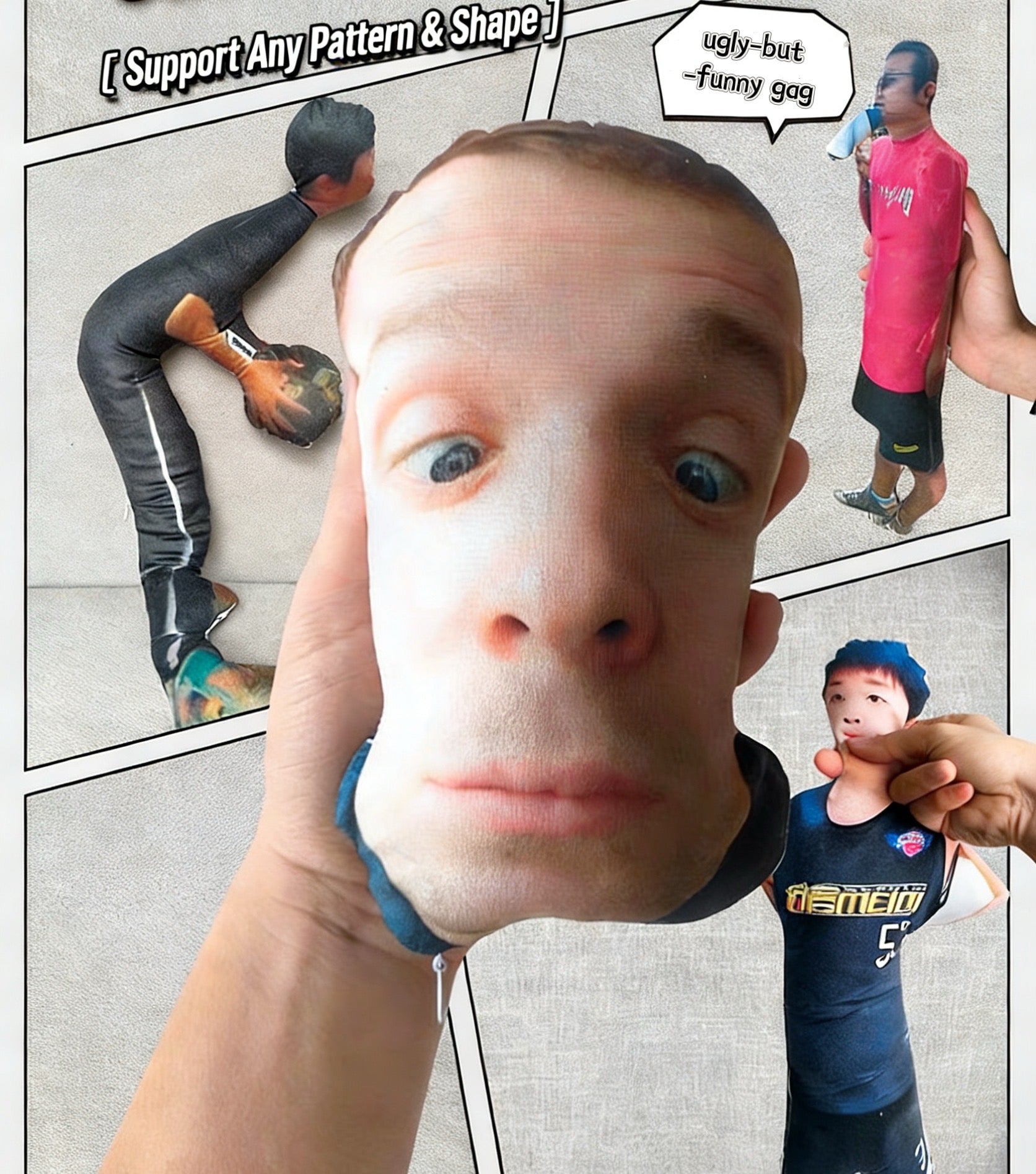 Photo Custom Hilariously Ugly Pet-Shaped Pillow