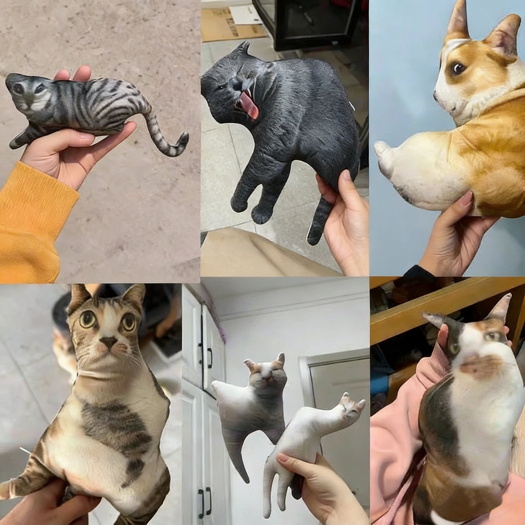 Photo Custom Hilariously Ugly Pet-Shaped Pillow